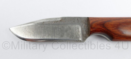 ANZA Fixed Blade Knife mes met 2 lederen schedes - 17 cm lang - origineel