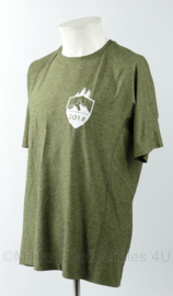 KMARNS Korps Mariniers Joint Mountain Training 2018 shirt groen - maat Large - nieuw - origineel