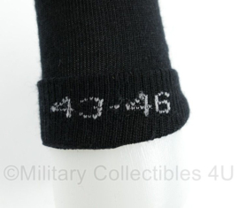 KL Nederlandse leger sokken zwart - maat 43-46 - licht gedragen - origineel