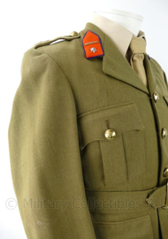 Nederlandse leger MVO vroeg model jaren '50 uniform jas Majoor Garde Grenadiers - gedragen - maat Small - origineel