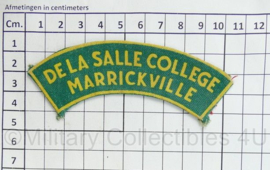 Australian Army shoulder title ENKEL Dela Salle College Marrickville - 10,5 x 4 cm - origineel