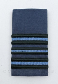 KLU Luchtmacht epaulet ENKEL Majoor - 9,5 x 5 cm - origineel