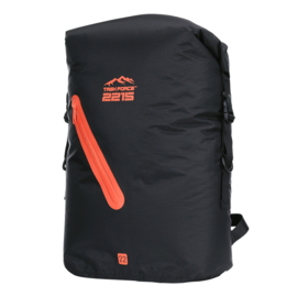 TaskForce TF-2215 Beavertrail Drybag 22L - Zwart/Oranje of Zwart/Grijs