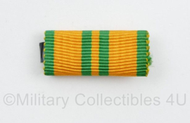 Defensie medaillebalk Marsvaardigheid Nijmeegse Vierdaagse - 3 x 1,5 cm - origineel