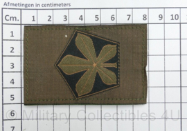 KL GVT mouwembleem 5e Divisie - met klittenband - 5 x 8 cm - origineel