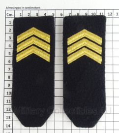 KM Koninklijke Marine schouder epauletten "Sergeant" - origineel
