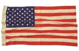 US vlag 50 sterren van katoen