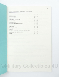 KMARNS Korps Mariniers Handboek in de Bergen Eerste Amfibische Gevechtsgroep uitgave 1990 -  origineel