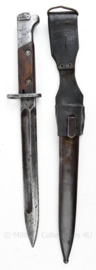 Poolse M1928 RADOM bajonet met schede en koppellus - 41 cm lang - origineel