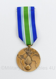Marechaussee medaille voor Operationele parate dienst - 10 x 3,5 cm - origineel