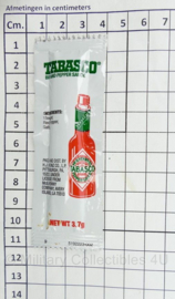 US Army MRE ration Tabasco Brand Pepper Sauce - 3,7 gram