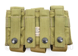 Eagle Industries Triple 40 MM pouch MOLLE coyote ook voor de Glock17 magazijnen 40mm - maker Eagle Industries - 18 x 12 x 3 cm - origineel