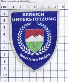 Bereich Unterstutzung Non Sine Nobis embleem - met klittenband - 9 x 7 cm - origineel