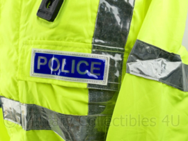 Britse Politie jacket lightweigt High Visability  met portofoon houders - nieuw - maat l XL - origineel