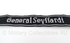 SS officiers cufftitle General Seyffardt