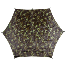 Multifunctioneel afdekzeil Hexagon M95 camo - 340 x 310 cm - nieuw gemaakt