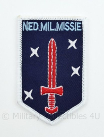 Nederlandse Militaire Missie Indonesie Ned.Mil.Missie embleem 1950-1953 - 8,5 x 5 cm.