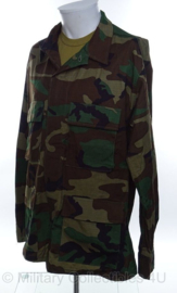 US Army uniform jasje woodland camo ONGEDRAGEN en zonder emblemen - maat Medium/Long - origineel