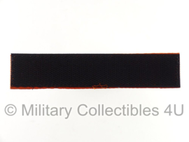 Naamlint 'HOLLAND' Oranje/zwart met klittenband - nieuw gemaakt