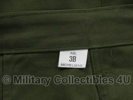 Belgische leger ABL broek groen - maat 3B = Small  - origineel