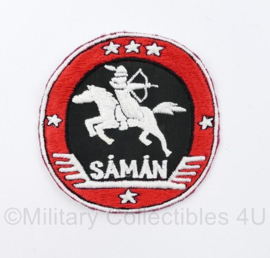 Onbekend Cavalerie  embleem Saman - diameter 8,5 cm - origineel
