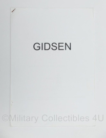 Defensie handout Gidsen - 29,5 x 21 cm - origineel