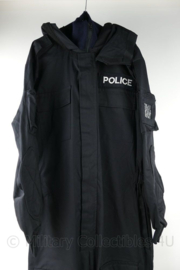 Britse Politie coverall overall zwart - maat 116T (=EU 56/58) - nieuw - origineel