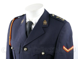 Korps Mariniers Barathea uniform jas met broek - met oranje koord van 1e bataljon MCG Marine Combat Group - nieuw - maat 47 ¾ jas en 48 broek  - origineel