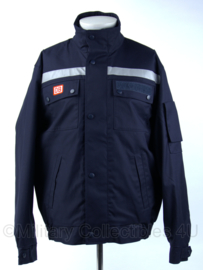 DB winterjas met voering en reflectie - donkerblauw - Medium  - nieuw - origineel