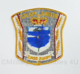 Canadees embleem Regina Police - 10 x 10 cm -  origineel