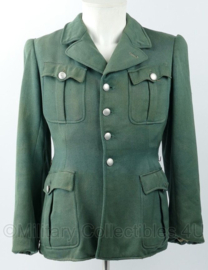 Duits net naoorlogs BGS uniform jas - Lijkt op WO2 model Polizei Feldbluse - maat medium - origineel