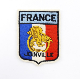 Franse leger bataljon France Joinville embleem - 10 x 7 cm - origineel
