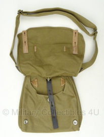 Duitse WO2 broodzak groen/khaki 1940 - met draagriem - replica