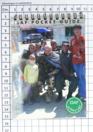 ISAF Pocket Guide Afghanistan - 15 x 10 cm - origineel