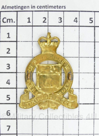 WO2 Canadese Royal New Brunswick Regiment cap badge - Queens Crown - 5 x 4 cm - origineel