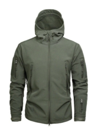 Tactical softshell jas - maat L tm. 3XL -  nieuw gemaakt - OD Green