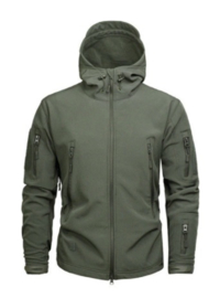 Tactical softshell jas - maat LMedium tm. 3XL - nieuw gemaakt - OD Green