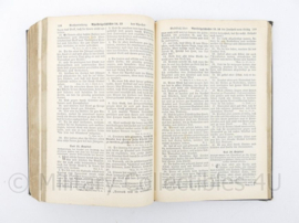 WO2 Duitse Bijbel gegeven ter gelegenheid van een trouwdag op 1939 en uitgebreid ingevuld - origineel