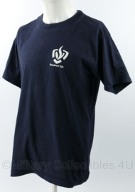 Nederlandse Brandweer Ede t-shirt donkerblauw - maat Medium of Large - gedragen - origineel