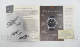 Atlas Pilot Watch Collection WO2 Duits Model Kampfgeschwader 30 JU 88  - NIEUW - replica