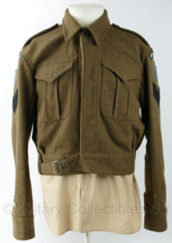 WO2 Canadese Battle Dress Royal Winnipeg Rifles Canada uniform jas Corporal - maat Large - replica