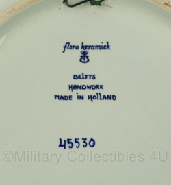 KMARNS Korps Mariniers groot porseleinen wandbord gelimiteerde oplage - diameter 34 cm - origineel