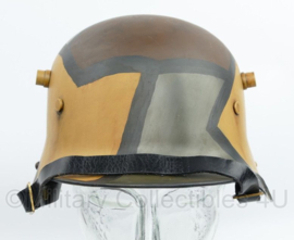 WO1 Duits replica M16 helm met camo - REPLICA