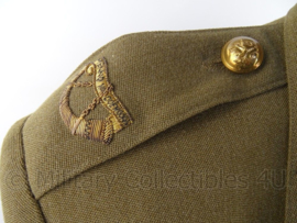 KL Koninklijke Landmacht DT officiers uniform jas met embroidered insignes "menno van Coehoorn" - 1955 - maat 50 - origineel