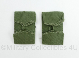 US Army Master Sergeant kraaginsigne paar  - 4 x 2,5 cm - origineel