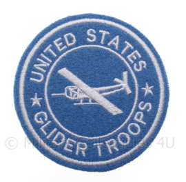 US "Glider Troops" embleem - groot formaat - diameter 9 cm - replica WO2