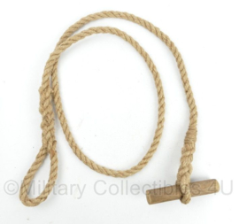 WO2 Britse toggle rope - 180 x 1 cm - origineel