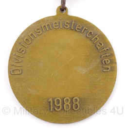 Bundeswehr Luftwaffe 3. Luftwaffendivision medaille Divisionsmeisterchaften 1988  - origineel