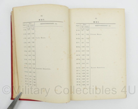 Jaarboekje der Adelborsten aan het Koninklijk Instituut voor de Marine te Willemsoord 1882 - 13,5 x 2 x 19,5 cm - origineel