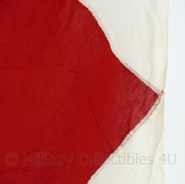 Wo2 British Royal Navy signaal vlag Jan 1944 - gebruikt - 83x90 cm - origineel